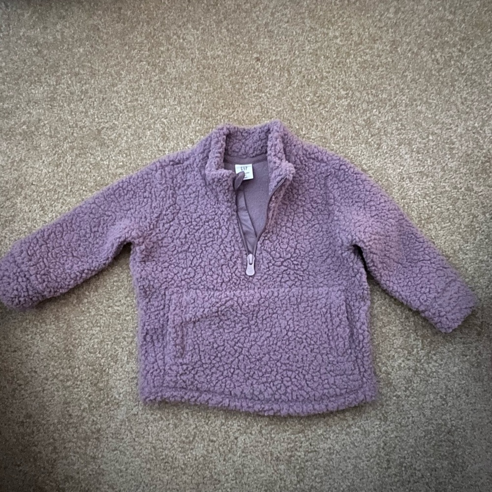 Gap Baby Purple Sherpa Jacket. 6-12 months. Like new.
